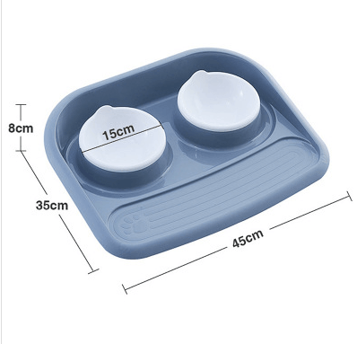 Eco - Friendly Dual - Purpose Pet Bowl - Non - Slip, Anti - Knock Design - GreenPetGear