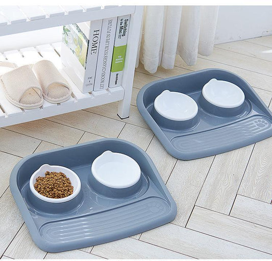 Eco - Friendly Dual - Purpose Pet Bowl - Non - Slip, Anti - Knock Design - GreenPetGear